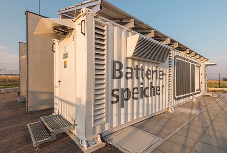 Smart Grid Großbatterie 